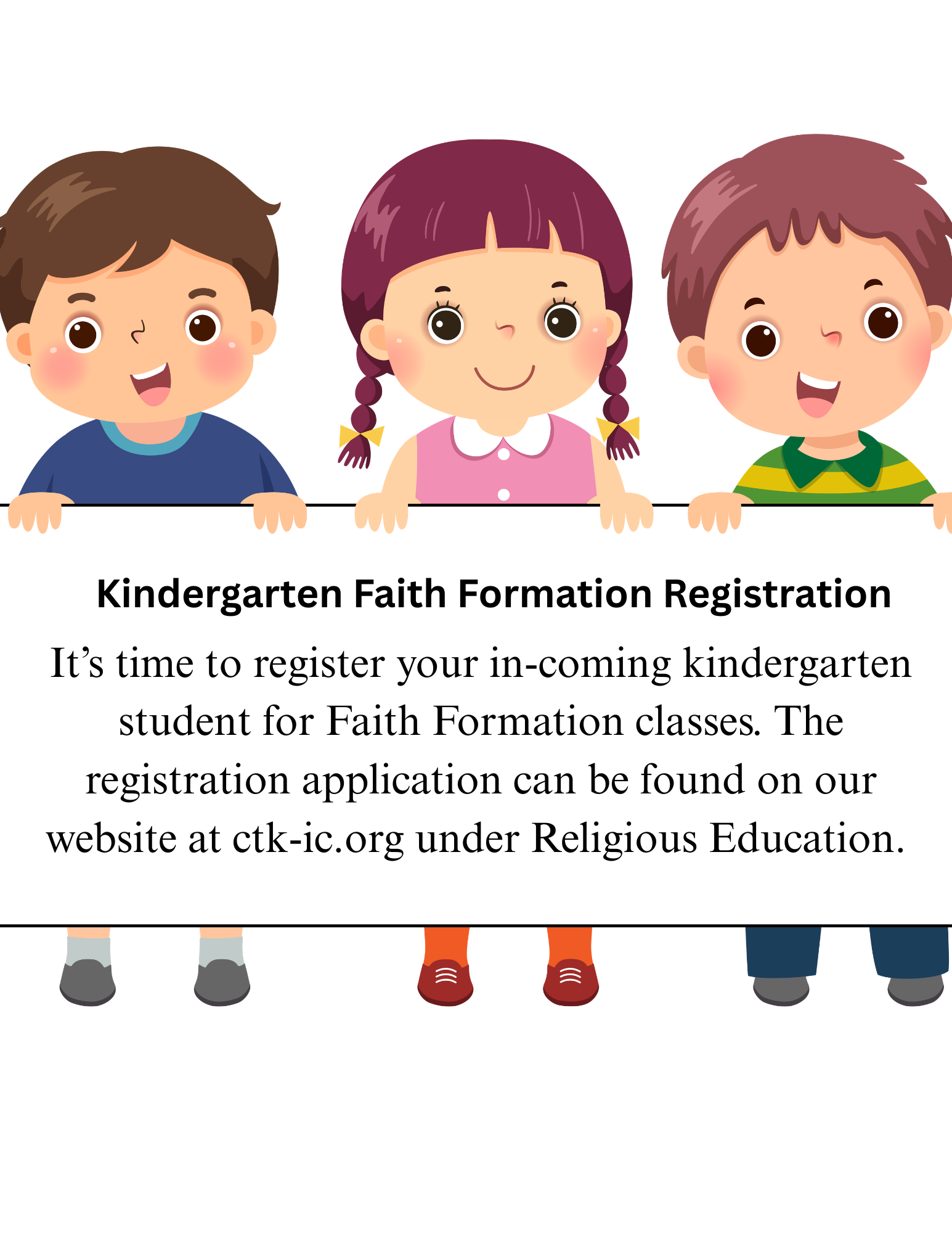 Faith Formation Registration